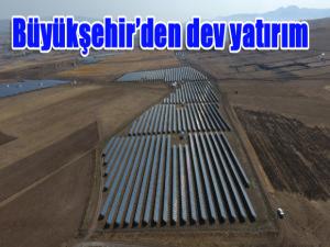 Büyükşehirden dev yatırım