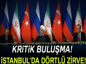 Kritik buluşma! İstanbulda dörtlü zirve