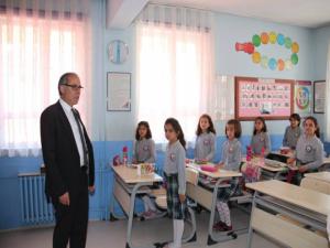 Oltuda ders zili heyecanı