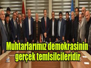Başkan Bulutlar: Muhtarlarımız demokrasinin gerçek temsilcisidir