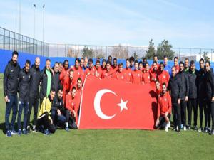 BB Erzurumspordan Cumhuriyet Bayramı kutlaması