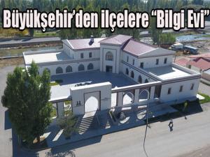 Büyükşehirden ilçelere Bilgi Evi