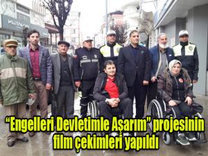 Engelleri Devletimle Aşarım projesinin kısa film çekimleri yapıldı