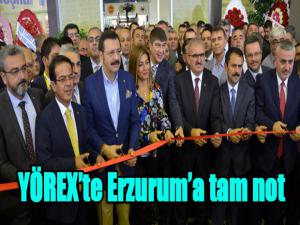 YÖREXte Erzuruma tam not
