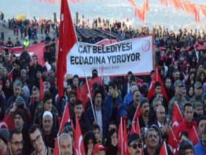 Çat Belediyesi Başkanı Arif Hikmet Kılıç, "Ecdadımız Aziziye Tabyasında bir destan yazmıştır
