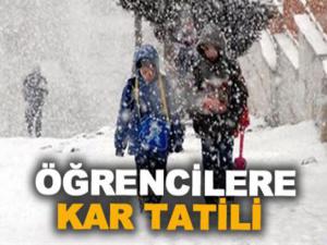 Erzurumda okullara yarın kar tatili