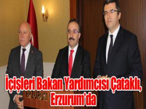 İçişleri Bakan Yardımcısı Çataklı, Erzurumda