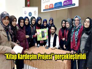 Yakutiye Anadolu İmam Hatip Lisesinden "Kitap Kardeşim" projesi
