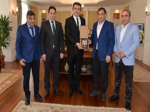 Çelebispor Kulübünden Vali Memişe Hayırlı Olsun ziyareti