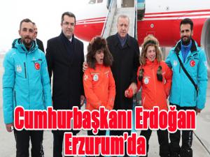 Cumhurbaşkanı Erdoğan Erzurumda