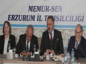 Rektör Çomaklı, Memur-Sene konuk oldu