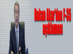 Bakan Akar'dan F-35 açıklaması