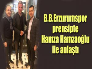 BB Erzurumspor, prensipte Hamza Hamzaoğlu ile anlaştı