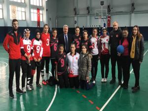 Goalballın melekleri Erzurumda