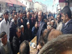 Yavlioğlu, Erzurumda seçim çalışmalarını sürdürüyor
