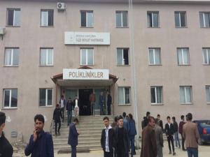 Furkanın cesedi ilçe devlet hastanesi morguna kaldırıldı