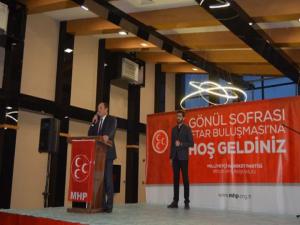 MHP'den Gönül Sofrası temalı iftar programı