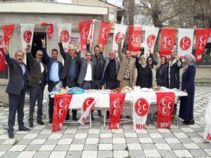 MHPden yardım kermesi