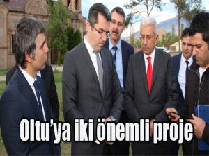 Oltuya iki önemli proje