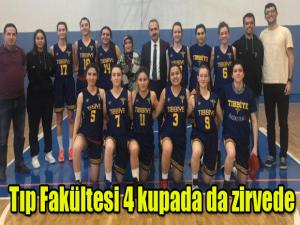 Tıp Fakültesi 4 Kupada da zirvede