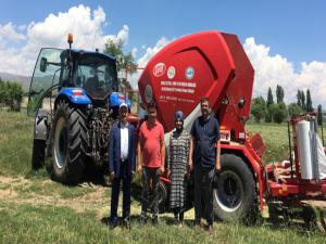 Aşkalede silaj yapımına başlandı