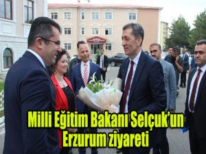 Bakan Selçuk: Erzurum'un eğitim atmosferi içerisindeki geleceğe dönük olan projeksiyonundan çok etkilendim