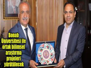 Bonab Üniversitesi ile ortak bilimsel araştırma projeleri yürütülecek
