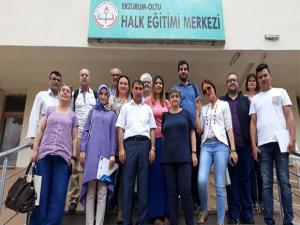 Oltuda Erasmus proje toplantısı