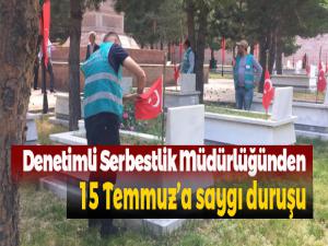 ERZURUM DENETİMLİ SERBESTLİK MÜDÜRLÜĞÜNDEN ŞEHİTLERİMİZE VE ERZURUM TARİHİNE VEFA