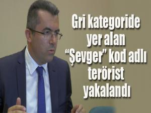 Gri kategoride yer alan Şevger kod adlı terörist yakalandı