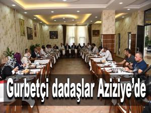 Gurbetçi dadaşlar Aziziyede