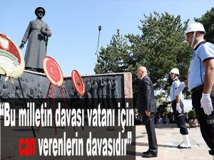 Sekmen: Bu milletin davası vatanı için can verenlerin davasıdır