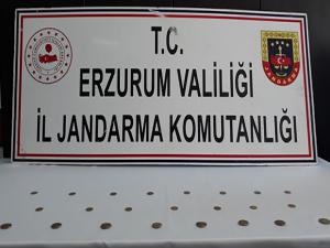 Erzurumda Bizans dönemine ait 23 altın sikke ele geçirildi