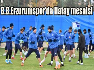 B.B.Erzurumsporda Hatay mesaisi