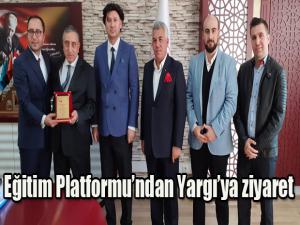 Eğitim Platformundan Yargı'ya ziyaret