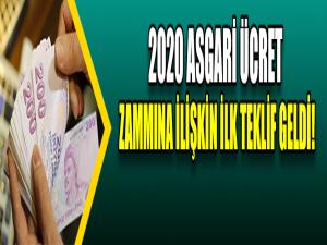 Asgari ücret zammı için ilk teklif geldi! 2020 Asgari Ücret Ne Kadar Olacak?