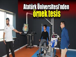 Atatürk Üniversitesinden örnek tesis