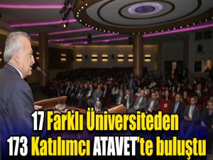 17 Farklı Üniversiteden 173 Katılımcı ATAVETte buluştu