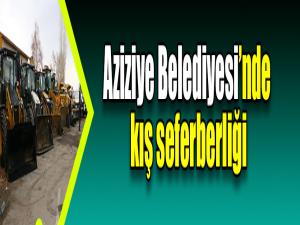 Aziziye Belediyesinde kış seferberliği