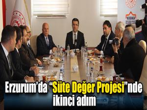 Erzurumda Süte Değer Projesinde ikinci adım