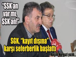 SGK, kayıt dışına karşı seferberlik başlattı
