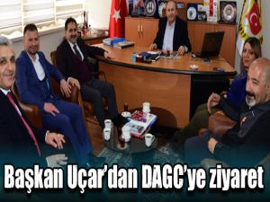 Başkan Uçardan DAGCye ziyaret
