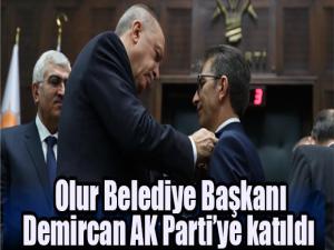 Demircan AK Partiye katıldı