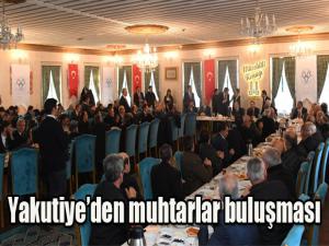Yakutiyeden muhtarlar buluşması