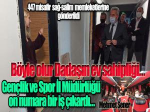 Böyle olur Dadaşın ev sahipliği
Gençlik ve Spor İl Müdürlüğü on numara bir iş çıkardı