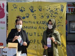 Aşkale'de Kadına Şiddete Hayır' etkinliği