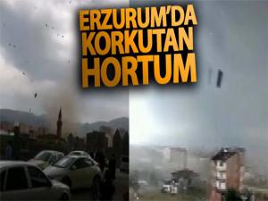 ERZURUMDA KORKUTAN HORTUM