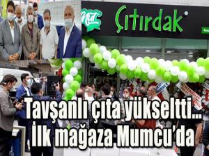 Tavşanlı çıta yükseltti
İlk mağaza Mumcuda