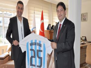 Güneyden Başkan Orala ziyaret