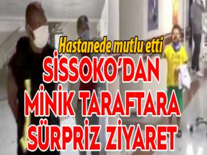 Sissokodan minik taraftara sürpriz ziyaret